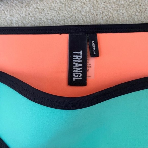 TRIANGL Poppy Flamingo Fling Bikini BOTTOM ONLY - Picture 2 of 3